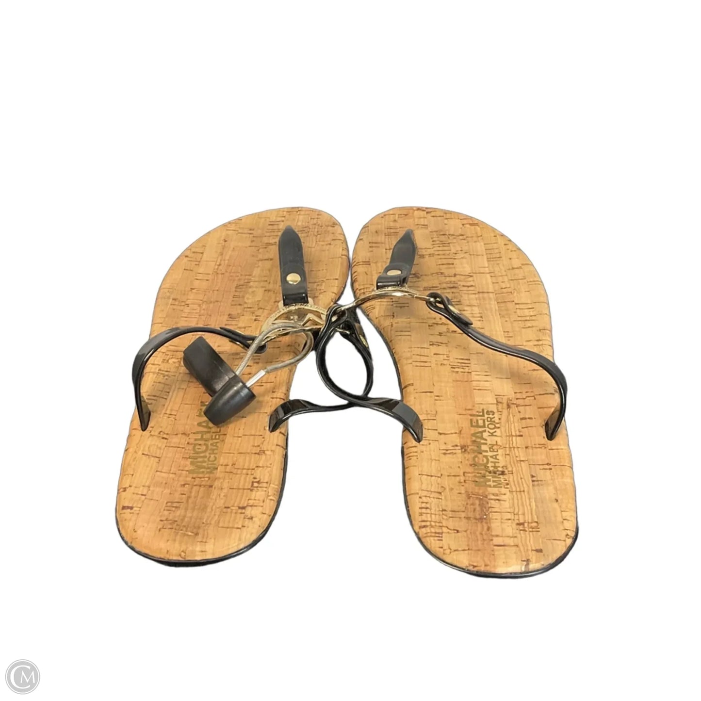 Sandals Designer By Michael Kors In Black, Size: 6