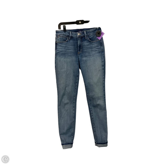 Jeans Skinny By Not Your Daughters Jeans In Blue Denim, Size: 6