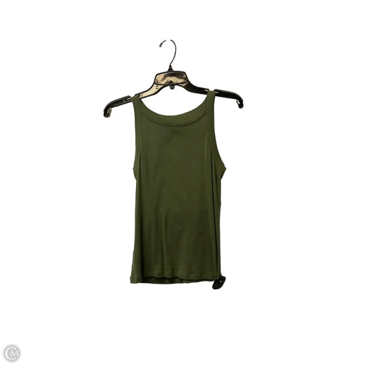 Top Sleeveless Basic By Loft In Green, Size: Xsp