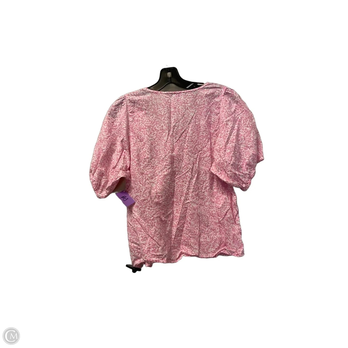 Top Short Sleeve By J. Crew In Pink, Size: S