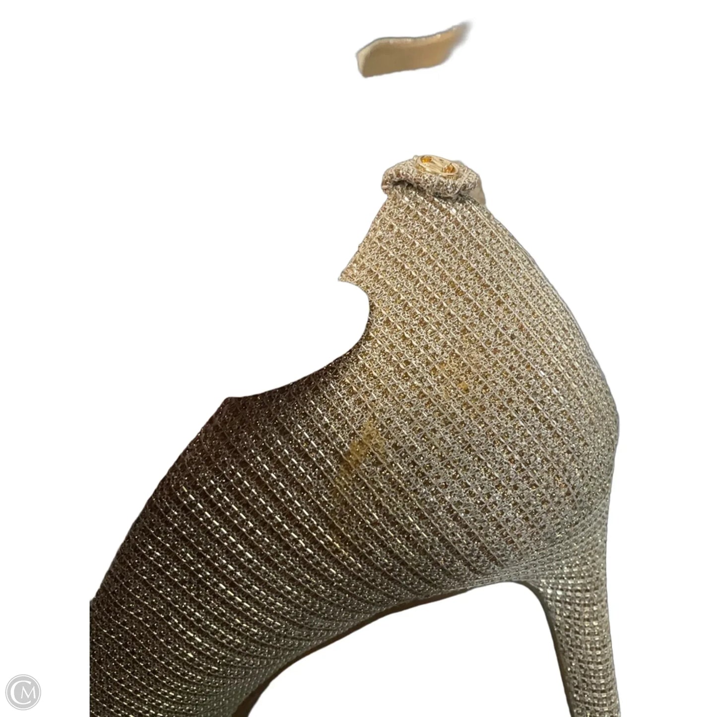Shoes Designer By Michael Kors In Gold, Size: 9.5