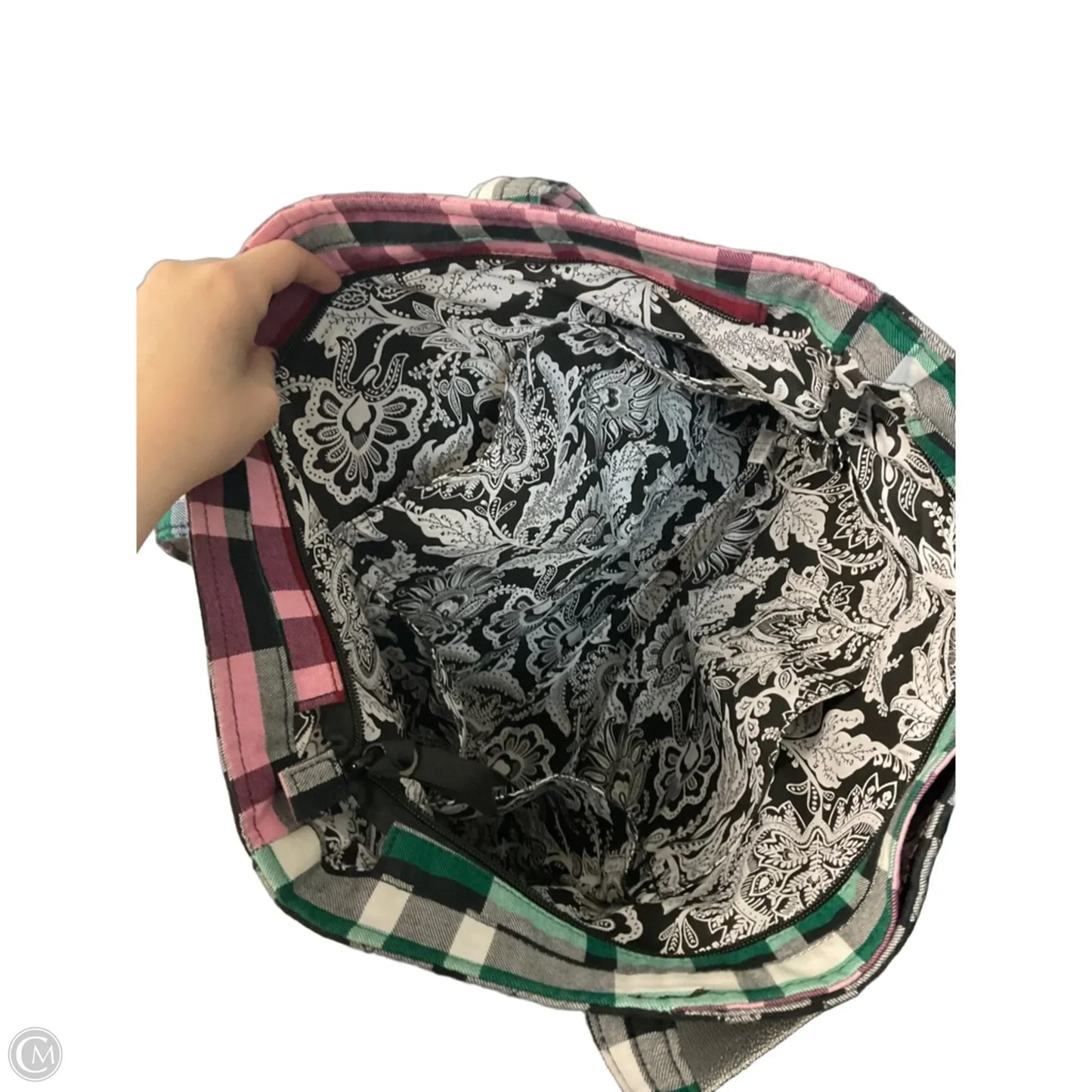 Handbag By Vera Bradley, Size: Large