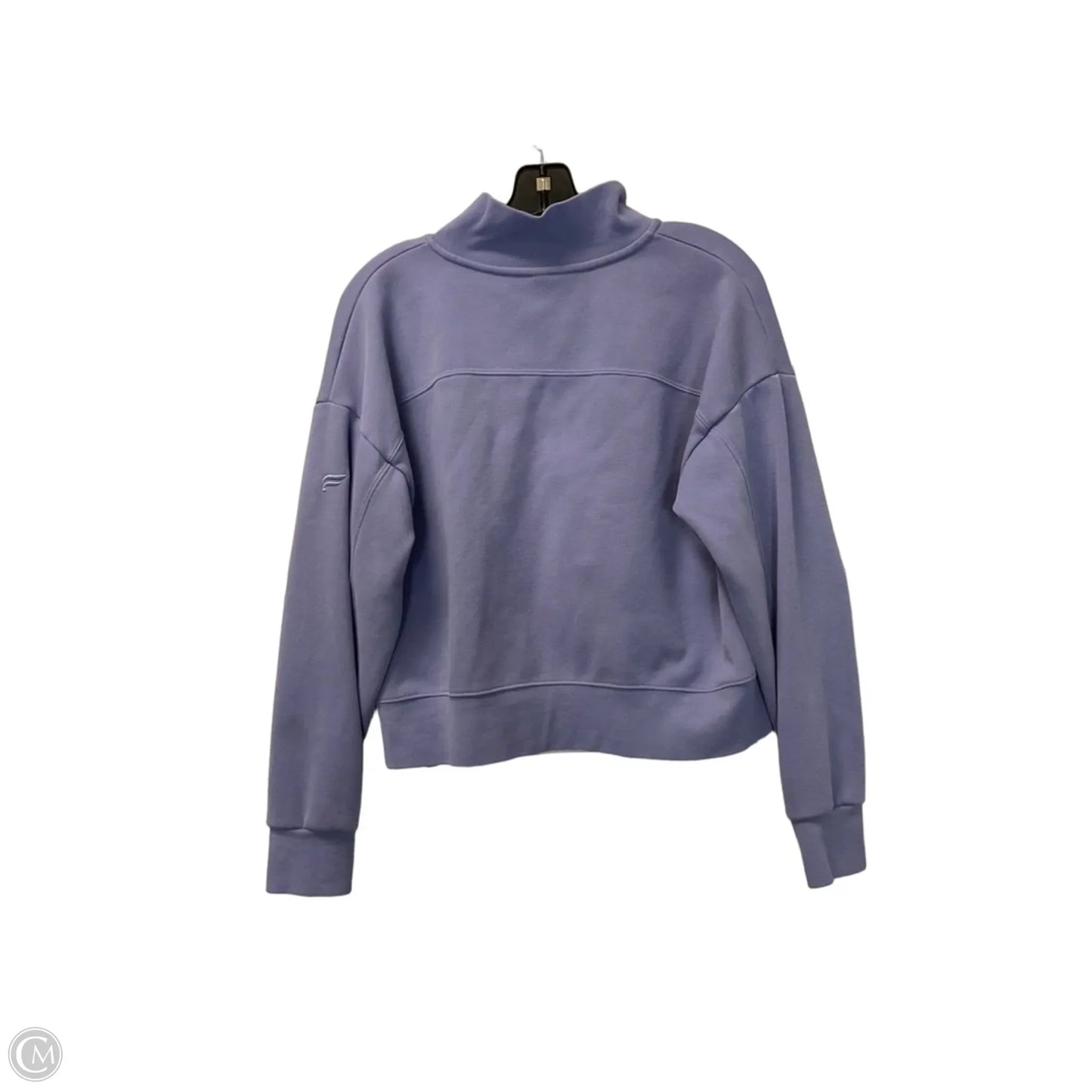 Sweatshirt Collar By Fabletics In Purple, Size: M
