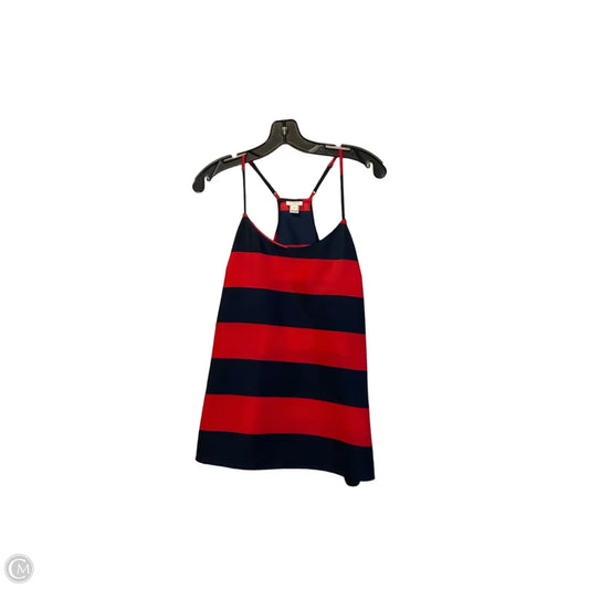 Top Sleeveless By J. Crew In Striped Pattern, Size: 8