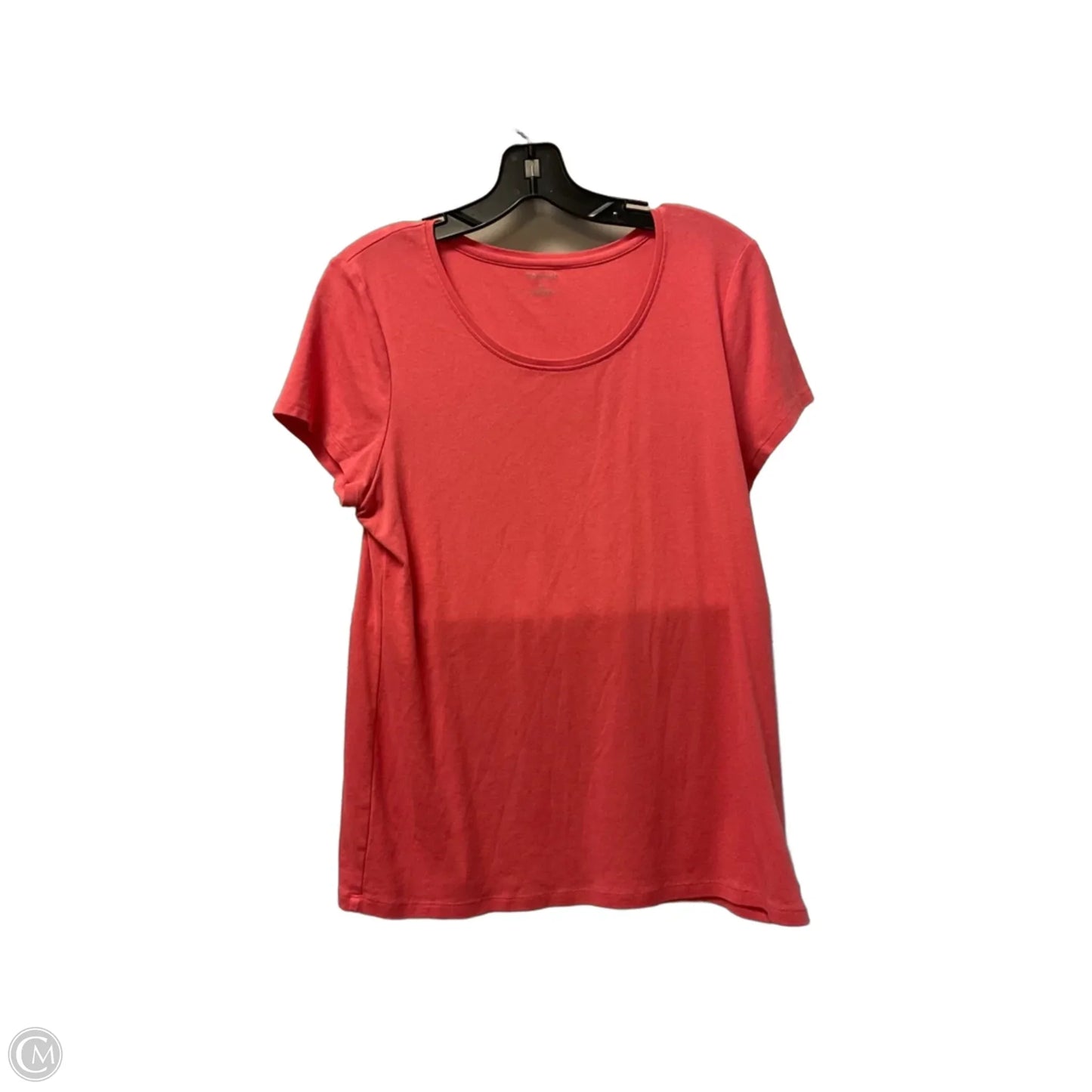 Top Short Sleeve Basic By Madison In Pink, Size: Xl