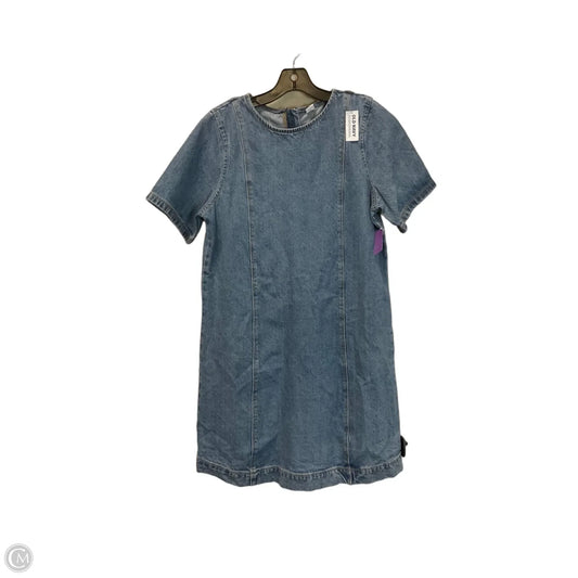 Dress Casual Short By Old Navy In Blue Denim, Size: M