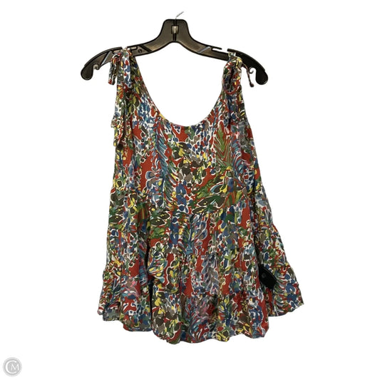 Top Sleeveless By Almost Pink In Multi-colored, Size: M