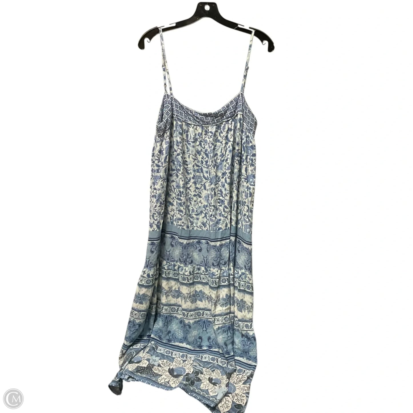 Dress Casual Maxi By Farm Rio In Blue, Size: M
