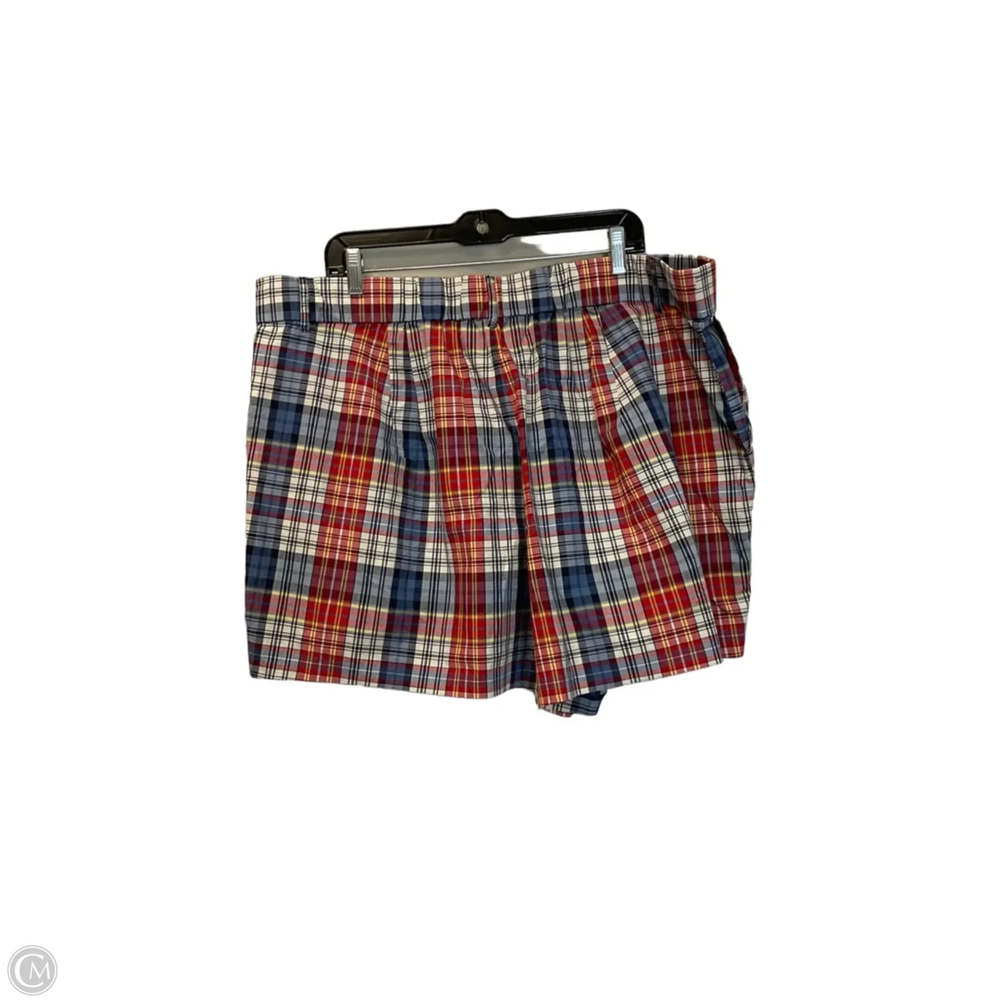 Shorts By Clothes Mentor In Plaid Pattern, Size: 20