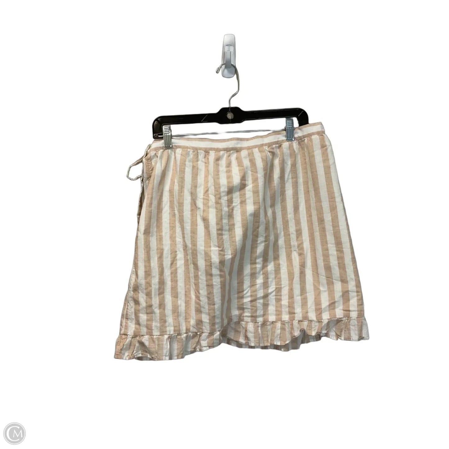 Skirt Mini & Short By J. Crew In Striped Pattern, Size: 14