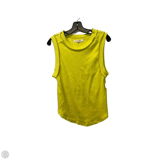 Top Sleeveless Basic By We The Free In Yellow, Size: L