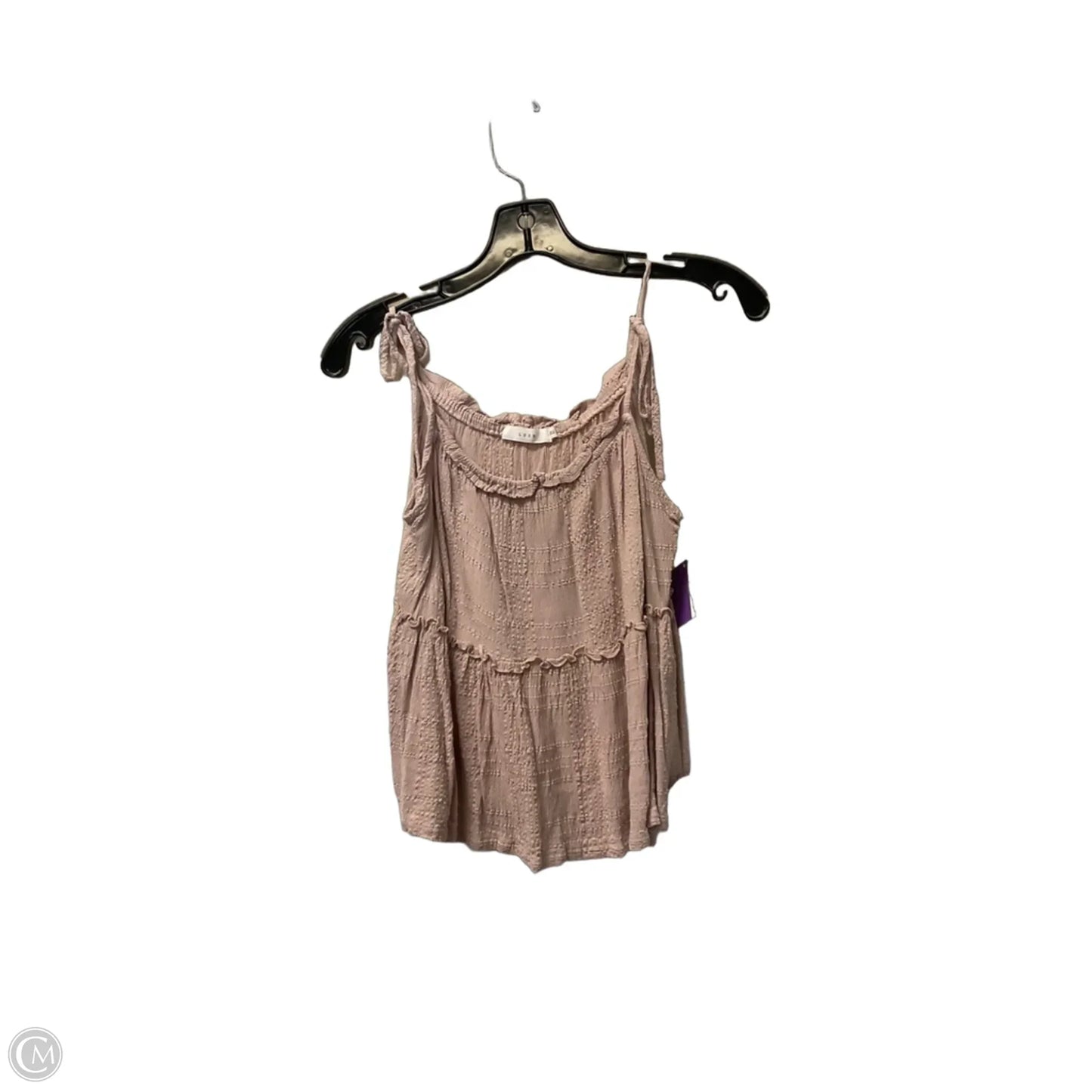 Top Sleeveless By Lush In Pink, Size: S
