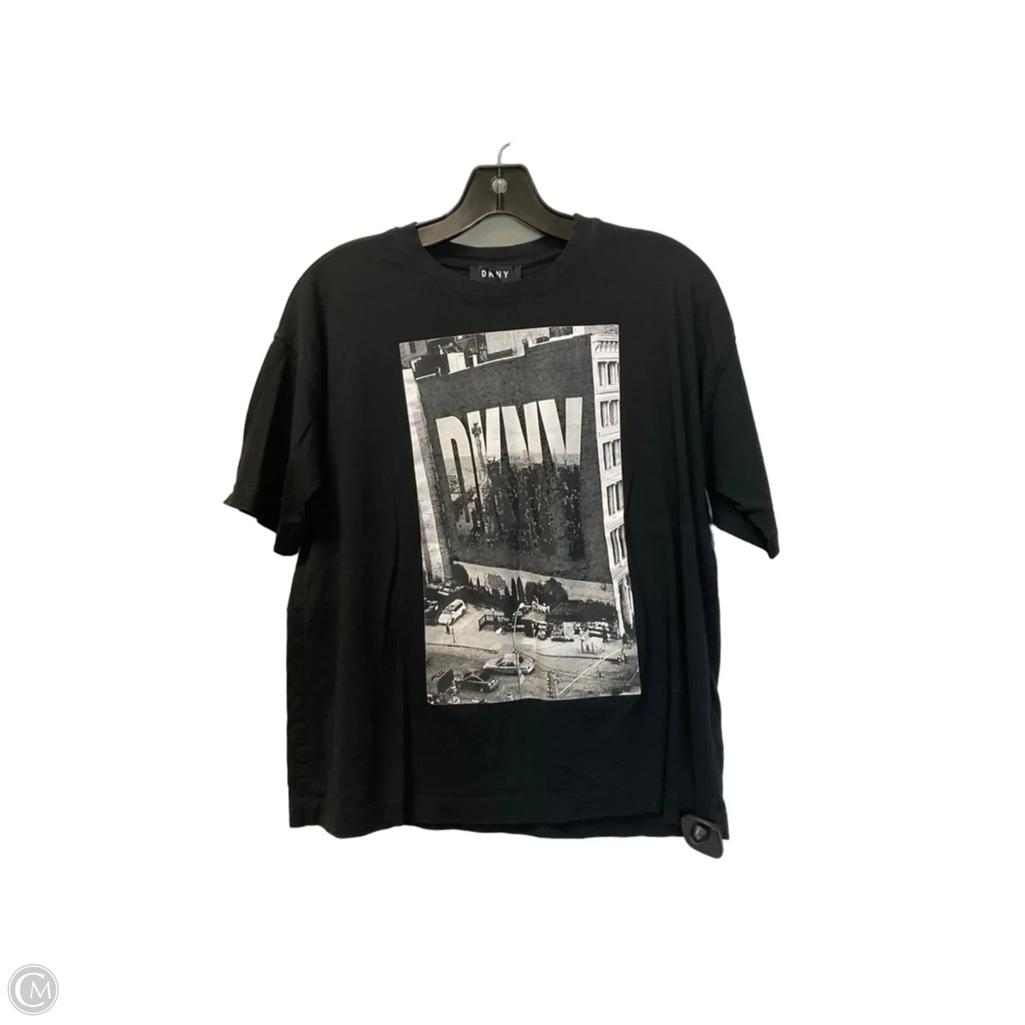 Top Short Sleeve Basic By Dkny In Black, Size: Xs