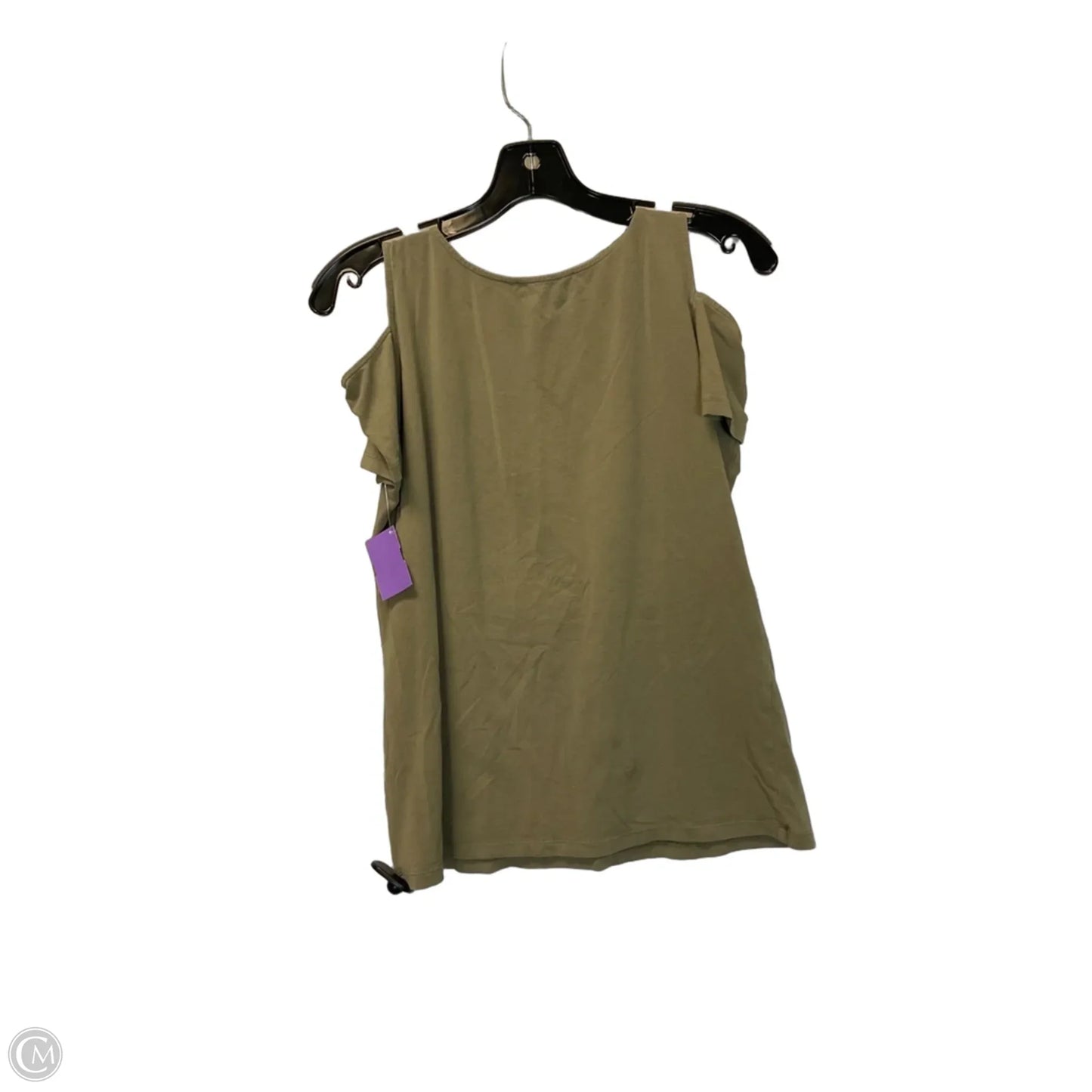 Top Short Sleeve Basic By Michael By Michael Kors In Green, Size: S