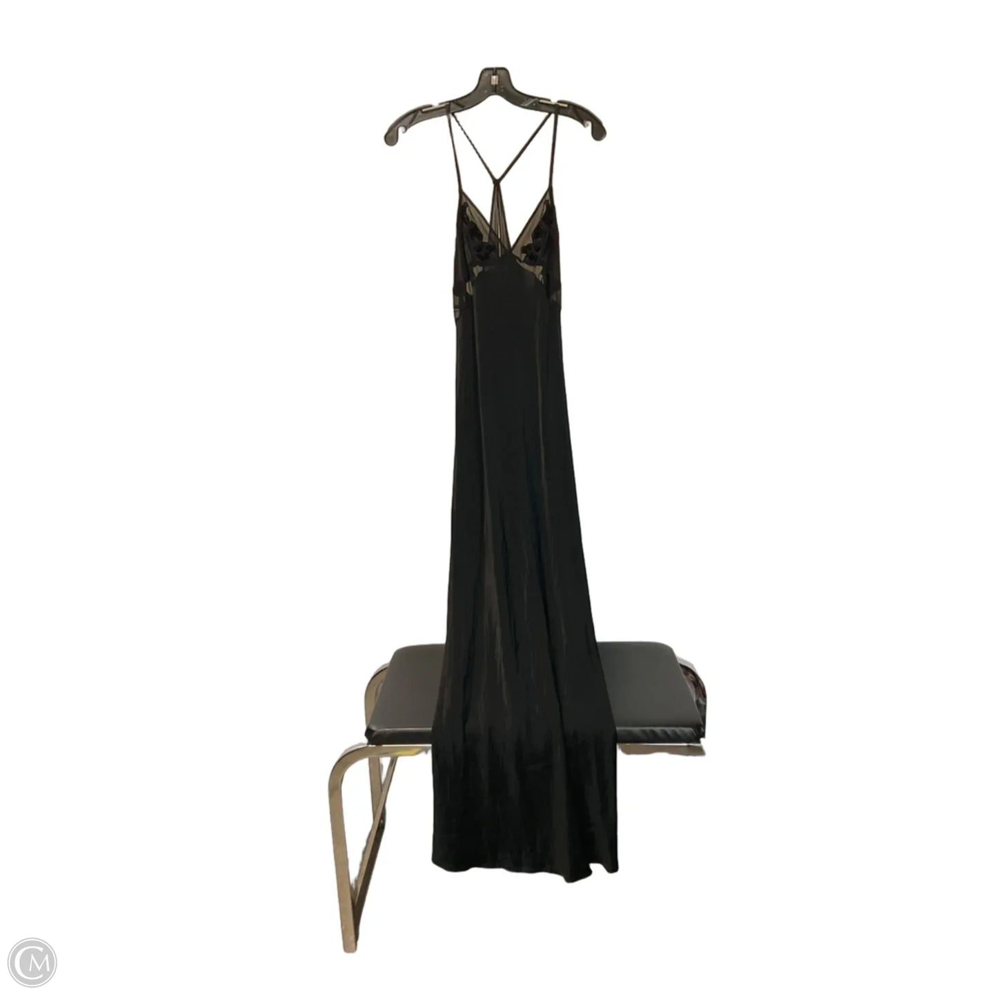 Dress Party Long By Zara In Black, Size: M