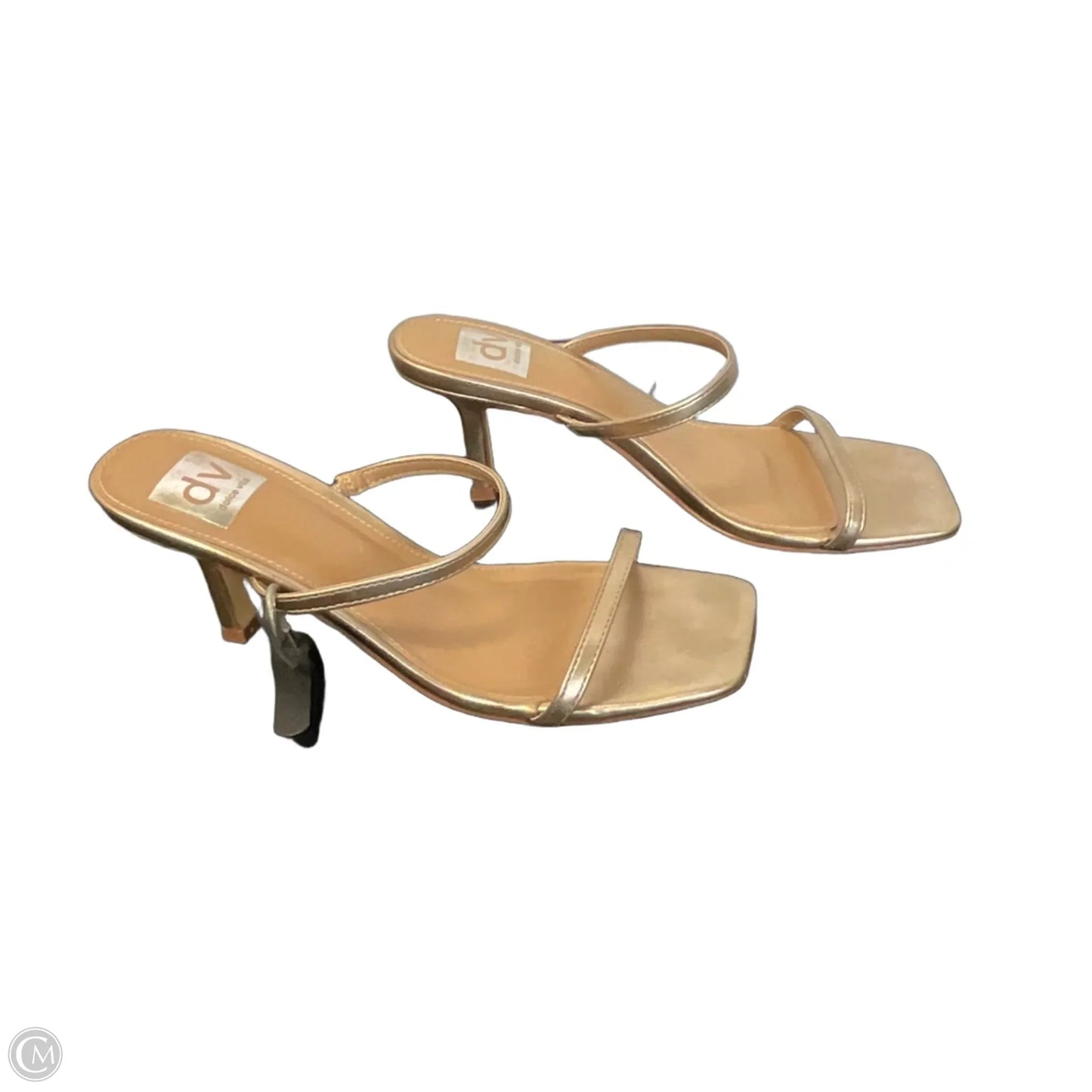 Sandals Heels Stiletto By Dolce Vita In Bronze, Size: 8