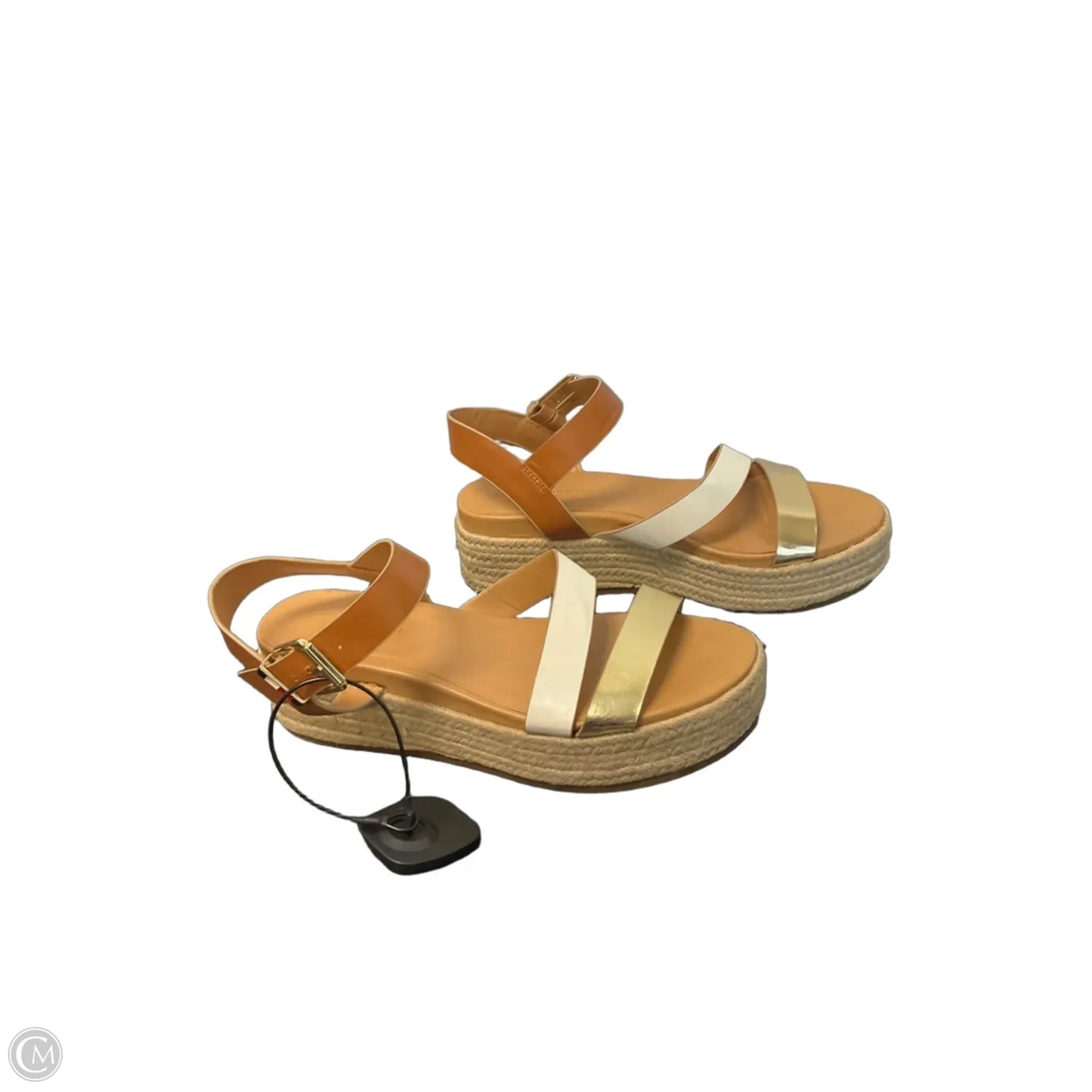 Shoes Heels Platform By Tommy Hilfiger In Tan, Size: 7