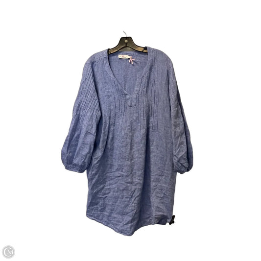 Dress Casual Short By Vineyard Vines In Blue, Size: L