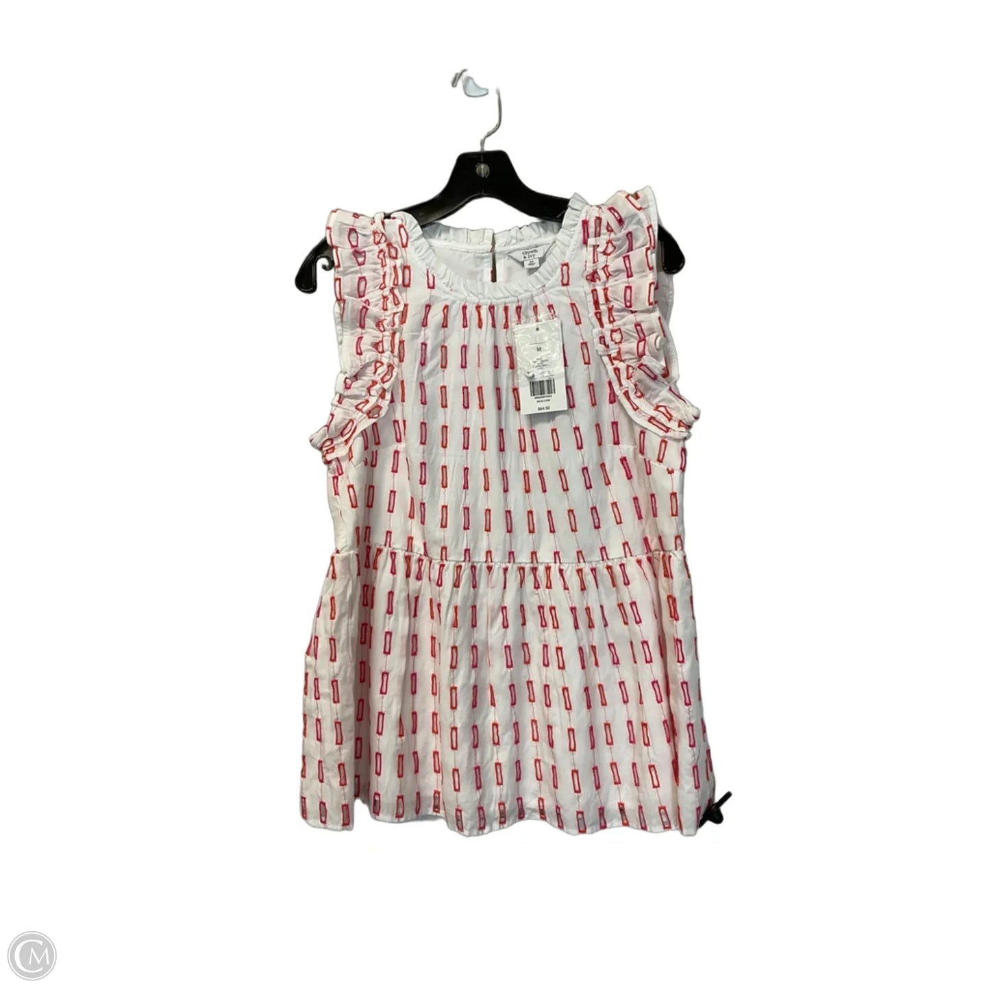 Top Sleeveless By Crown And Ivy In White, Size: M