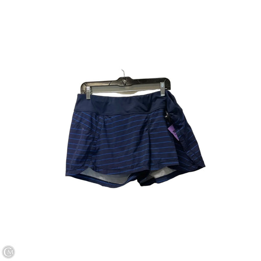 Athletic Shorts By Athleta In Striped Pattern, Size: Xl