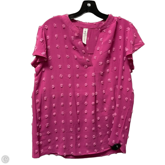 Top Sleeveless By Clothes Mentor In Pink, Size: Xl