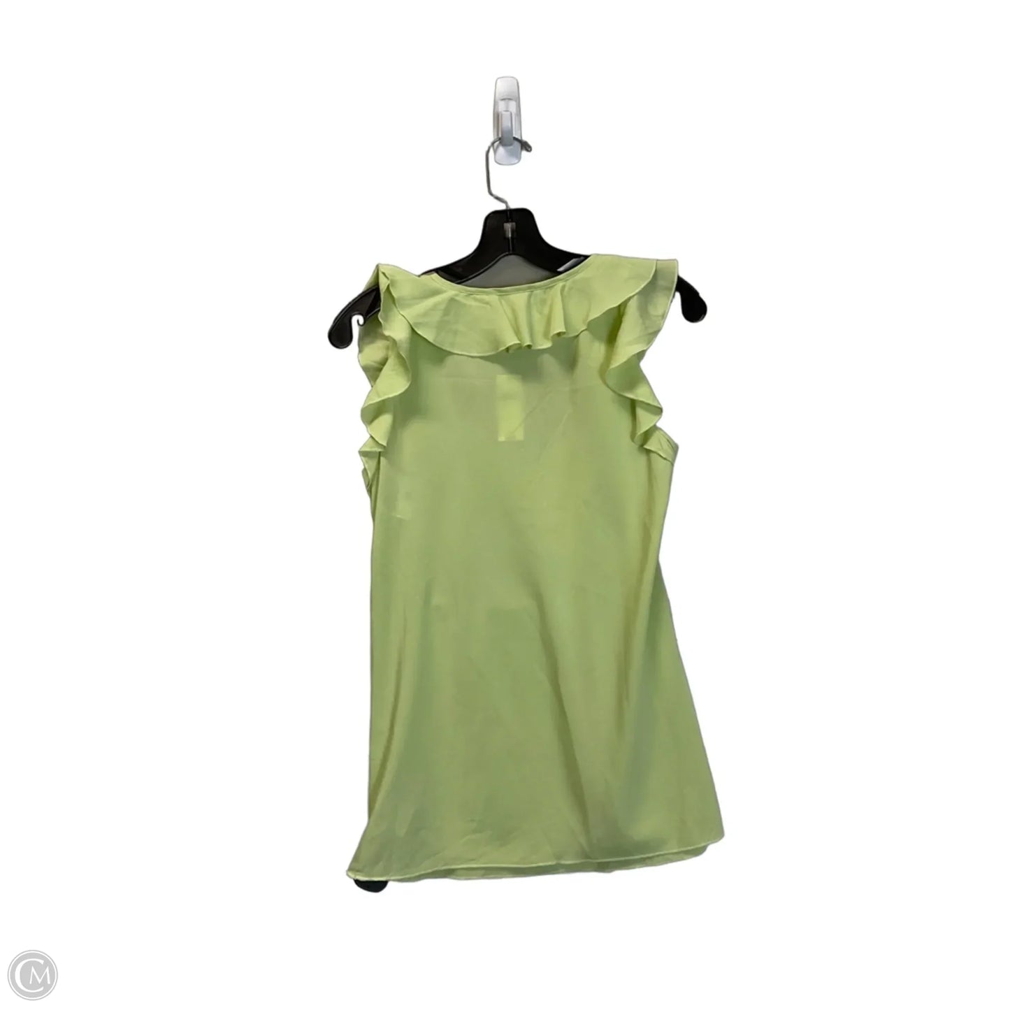 Top Sleeveless By Banana Republic In Green, Size: S