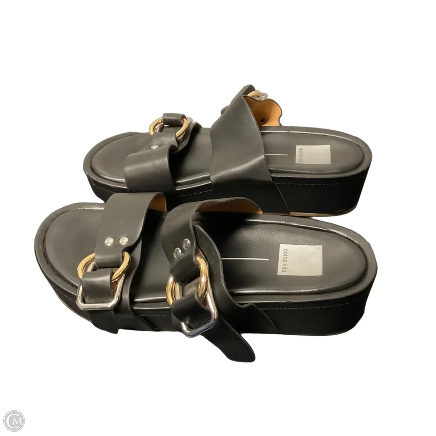 Sandals Flats By Dolce Vita In Black, Size: 8.5