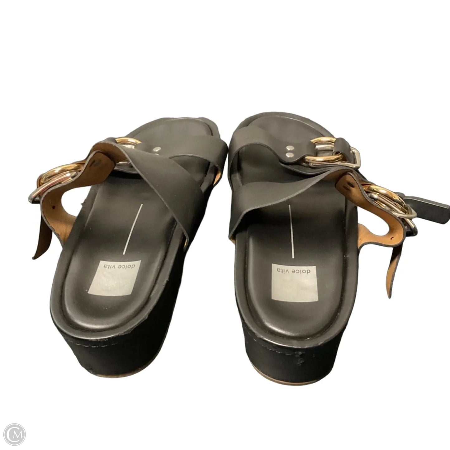 Sandals Flats By Dolce Vita In Black, Size: 8.5