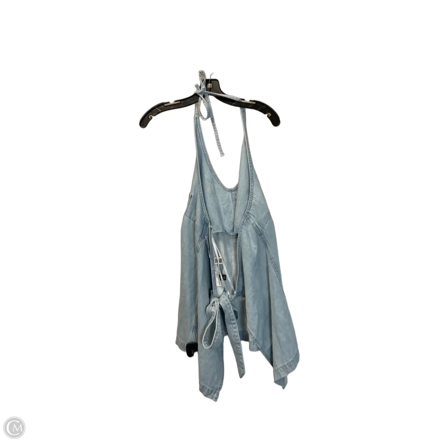 Top Sleeveless By Universal Thread In Blue Denim, Size: Xl