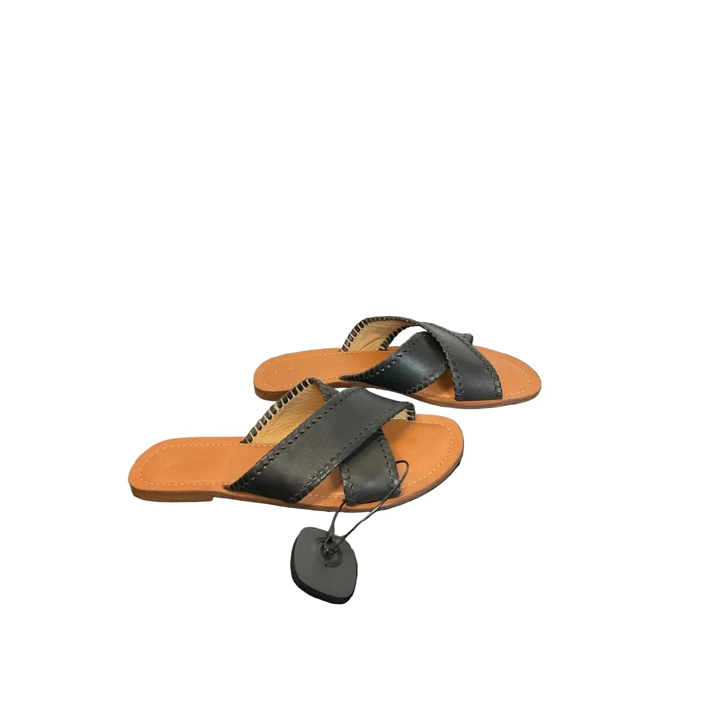 Sandals Flip Flops By Jack Rogers In Black, Size: 8