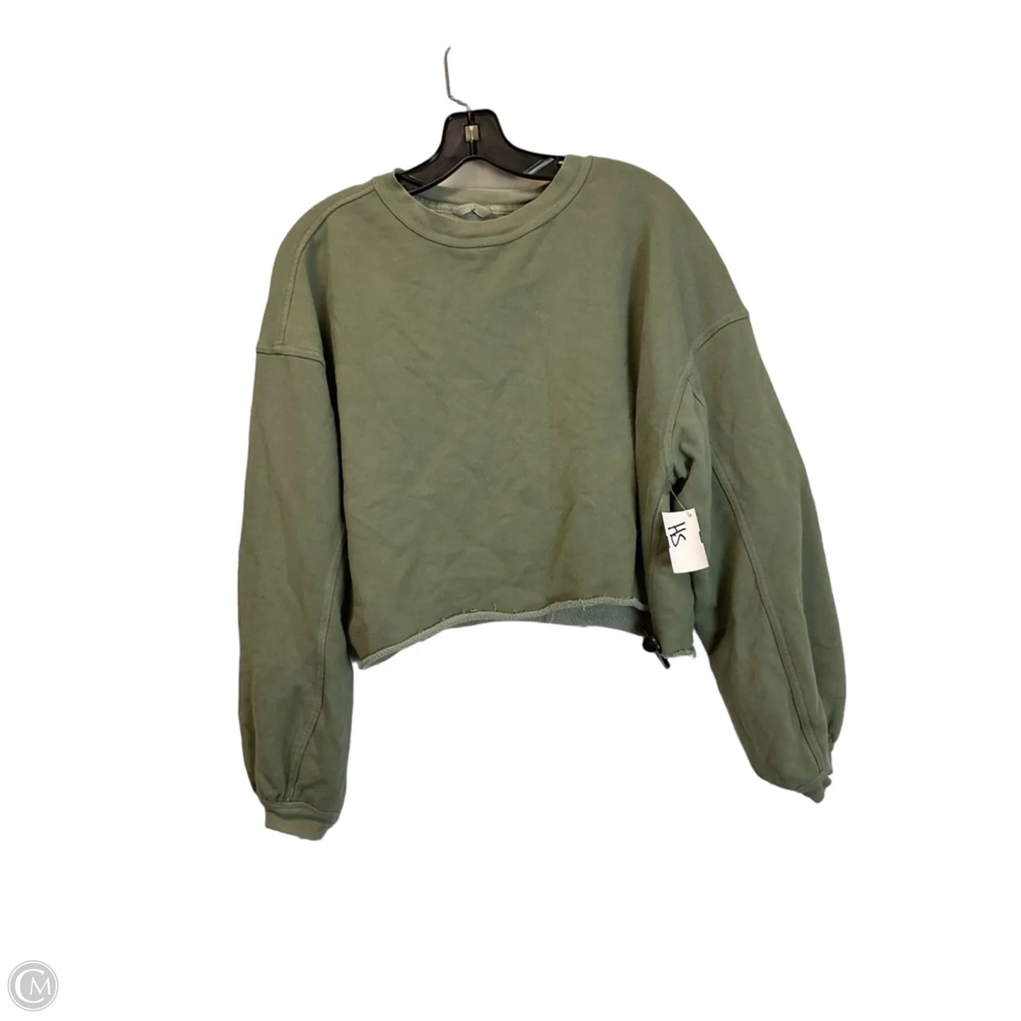 Sweatshirt Crewneck By Aerie In Green, Size: S