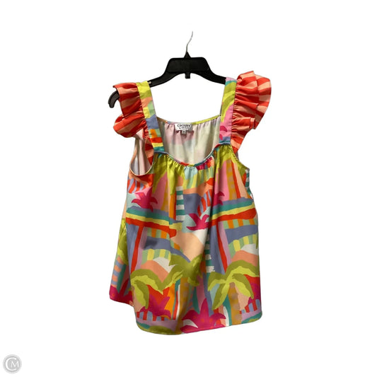 Top Sleeveless By Crosby In Multi-colored, Size: M