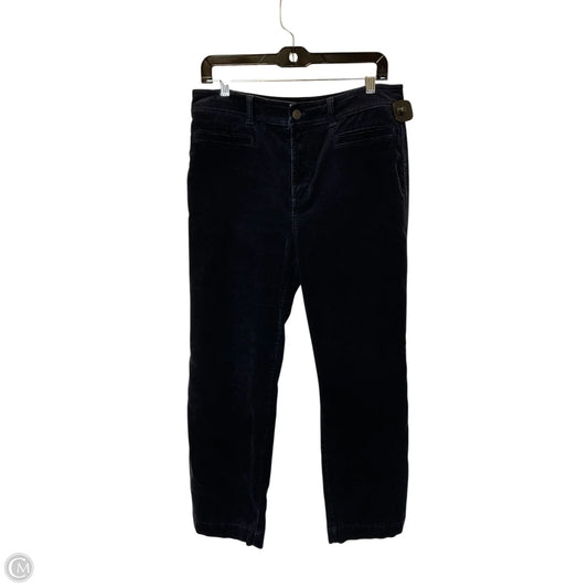 Pants Corduroy By Talbots In Navy, Size: 10