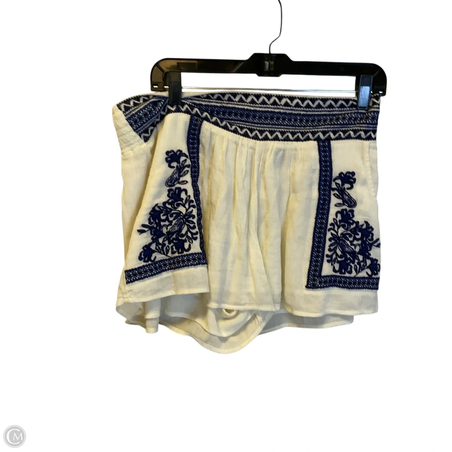 Shorts By Denim & Supply By Ralph Lauren In Blue & Cream, Size: S