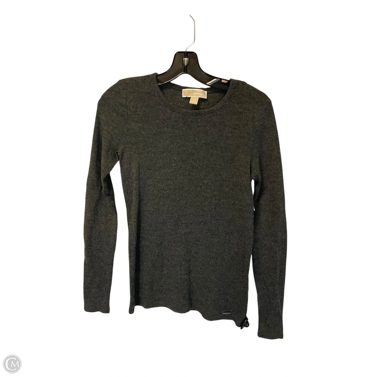 Top Long Sleeve By Michael By Michael Kors In Grey, Size: S