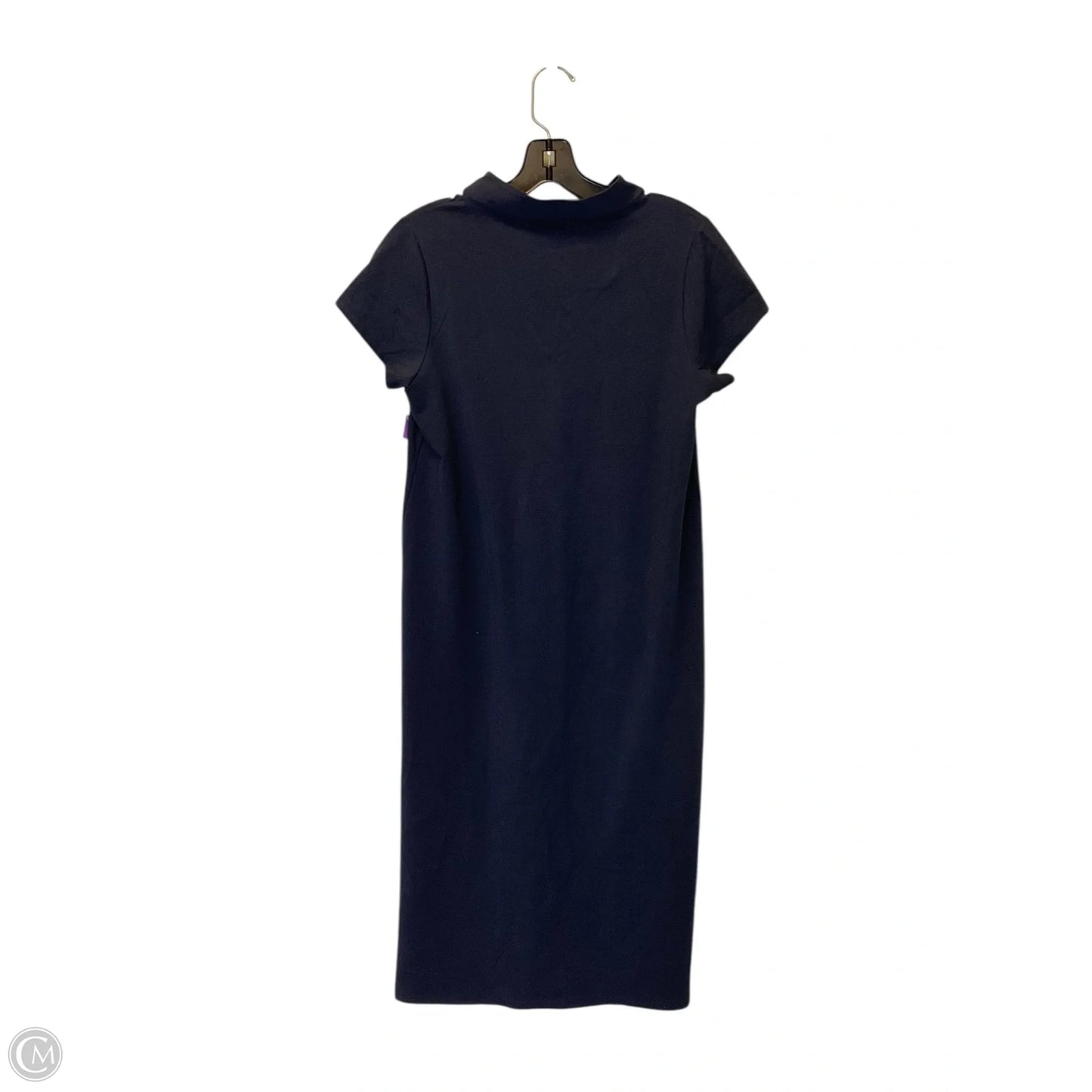Dress Casual Midi By Cmb In Navy, Size: S