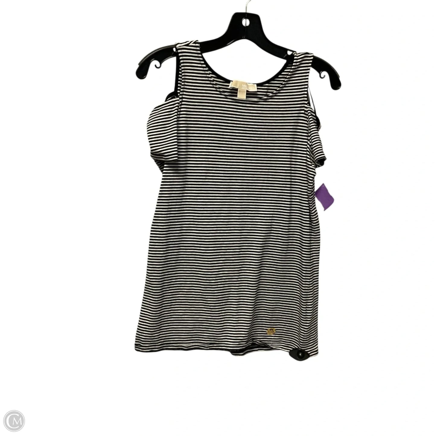 Top Short Sleeve By Michael By Michael Kors In Black, Size: S