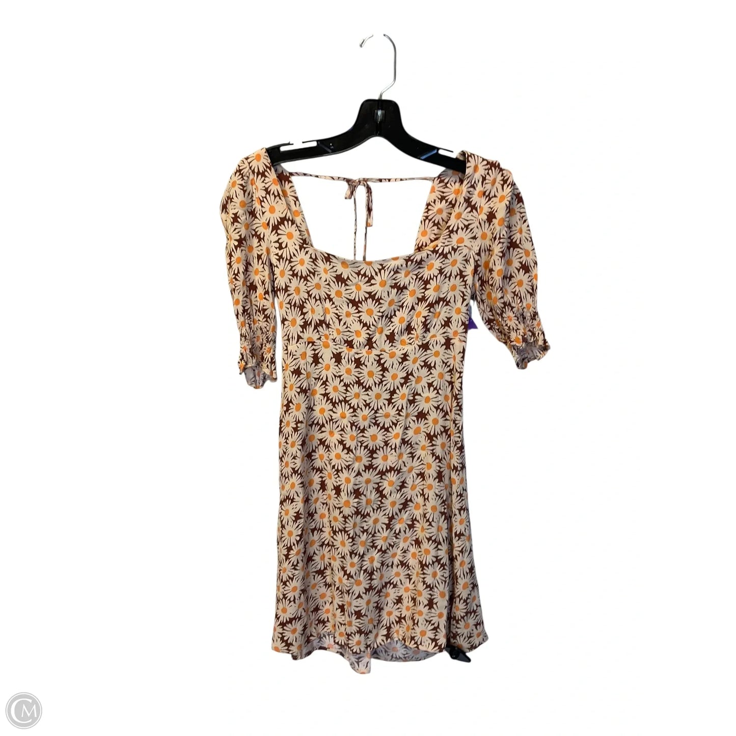 Dress Casual Short By Mng In Orange, Size: Xs