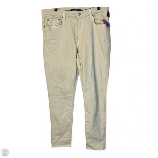 Pants Chinos & Khakis By Lauren By Ralph Lauren In Tan, Size: 14