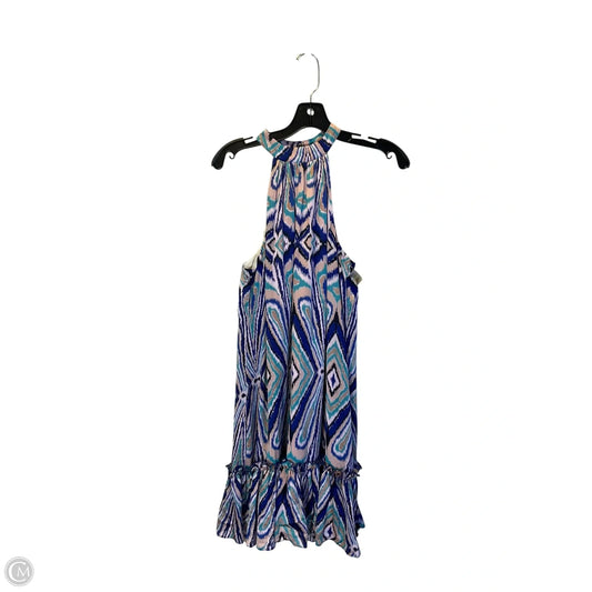 Dress Casual Short By Trina By Trina Turk In Pink & Purple, Size: M