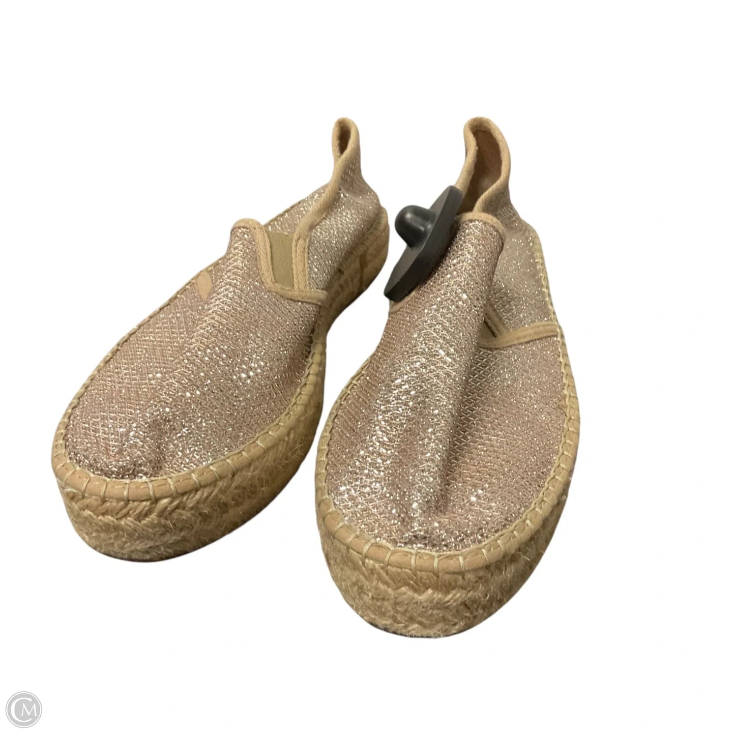 Shoes Flats By Clothes Mentor In Tan, Size: 10