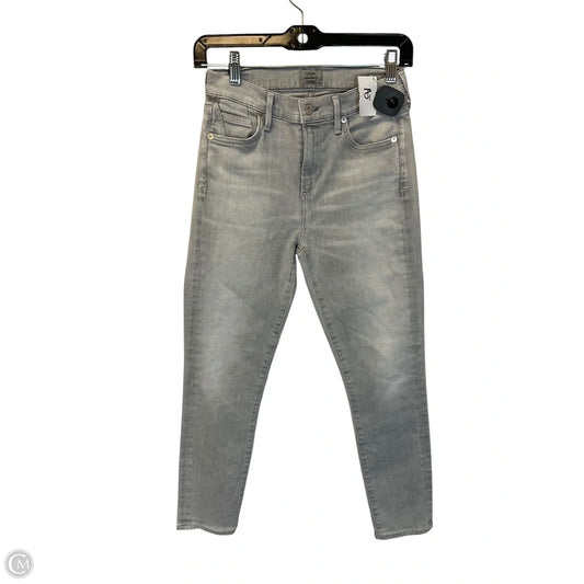 Jeans Skinny By Citizens Of Humanity In Grey Denim, Size: 2