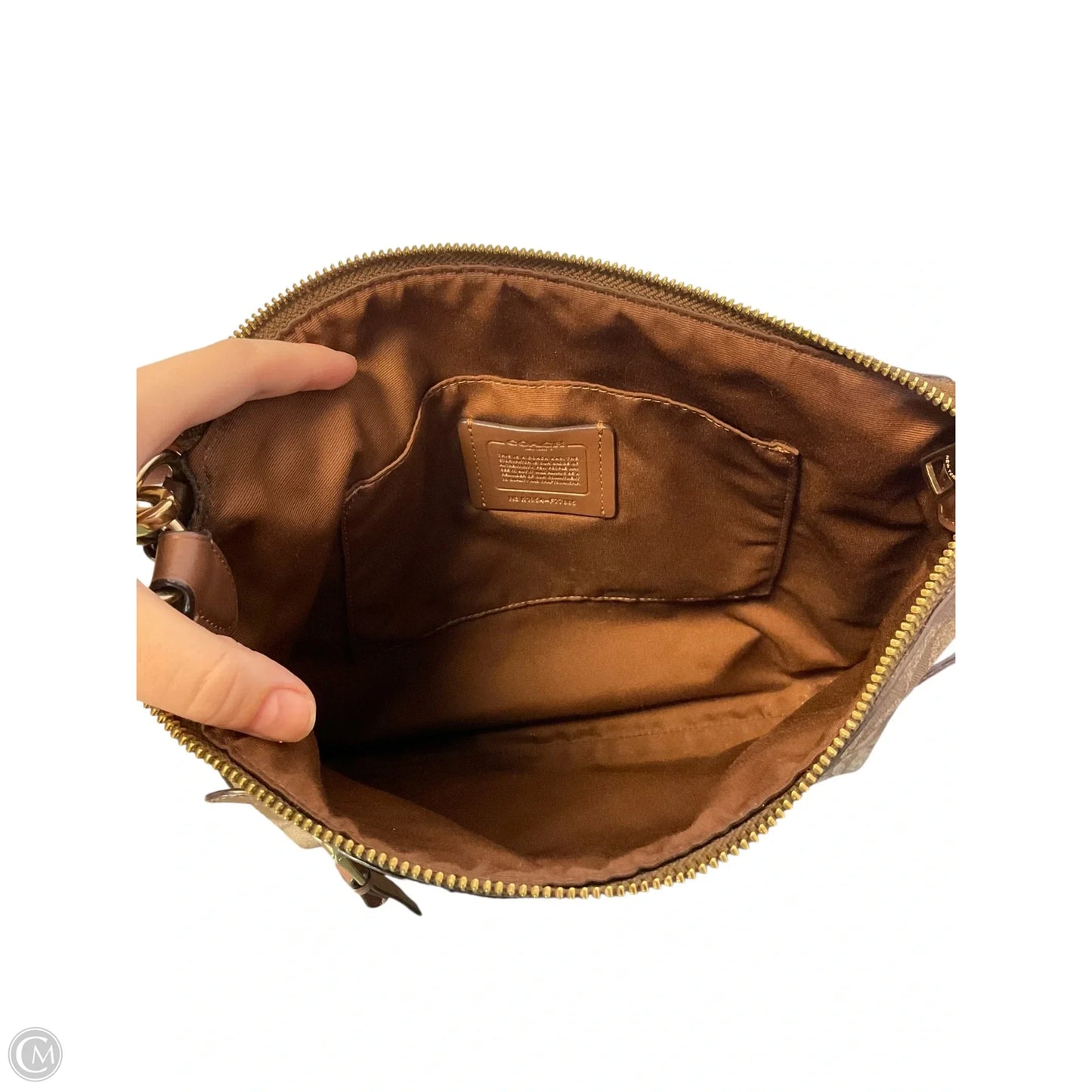 Crossbody Designer By Coach, Size: Large