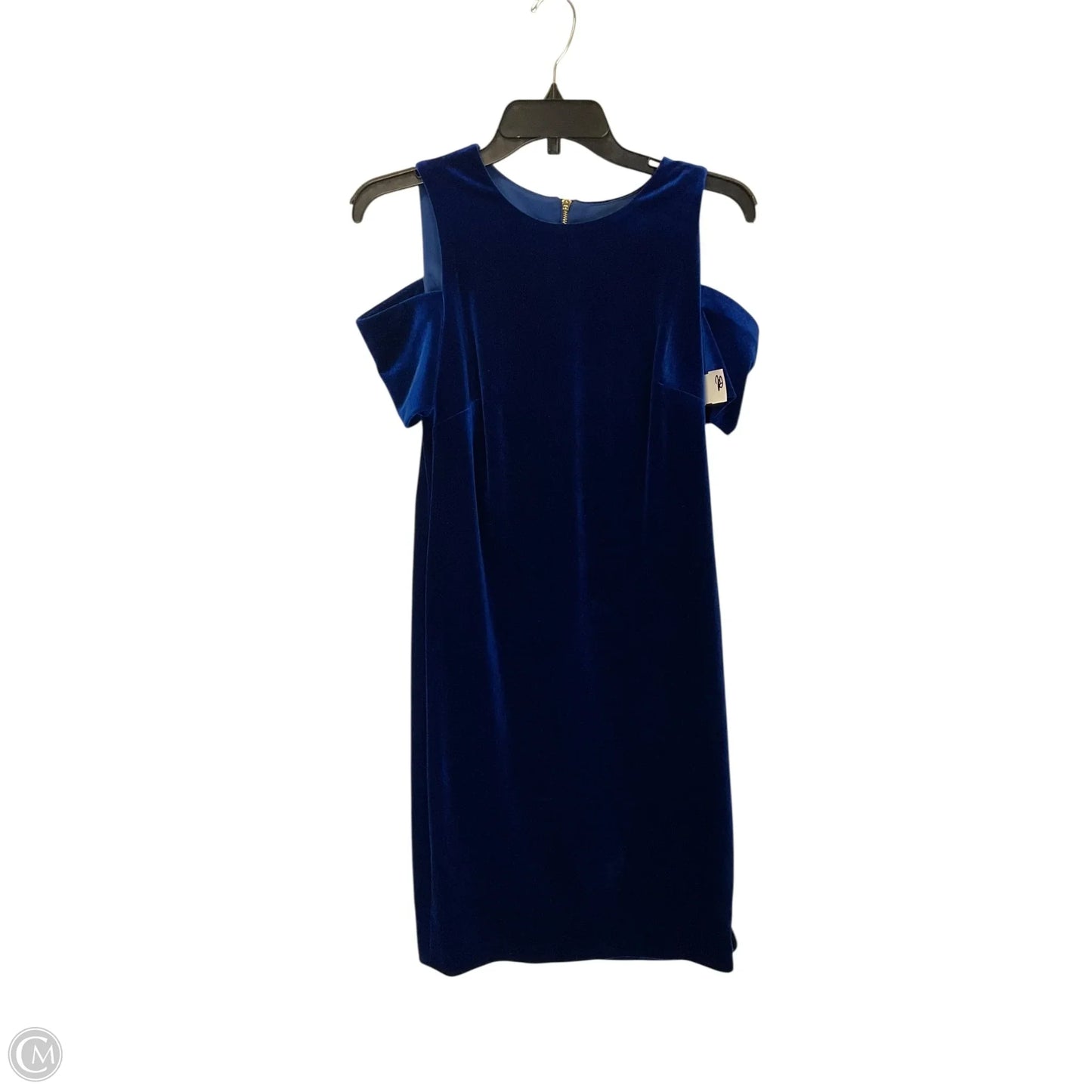 Dress Casual Short By Calvin Klein In Blue, Size: 8