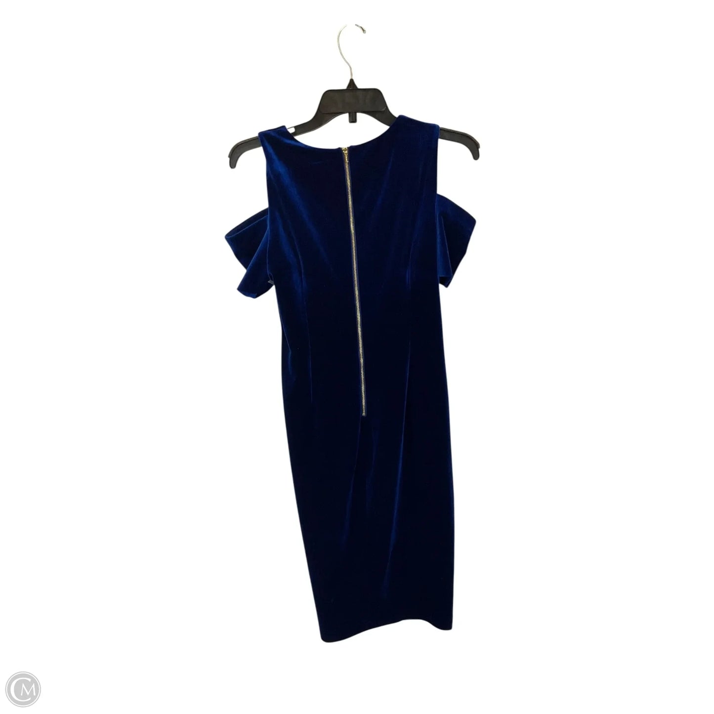 Dress Casual Short By Calvin Klein In Blue, Size: 8