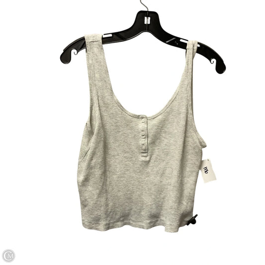 Top Sleeveless Basic By Old Navy In Grey, Size: L
