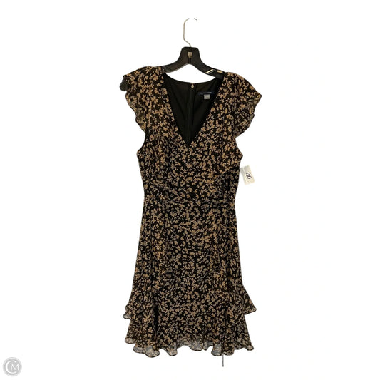 Dress Casual Short By Tommy Hilfiger In Black & Tan, Size: 12