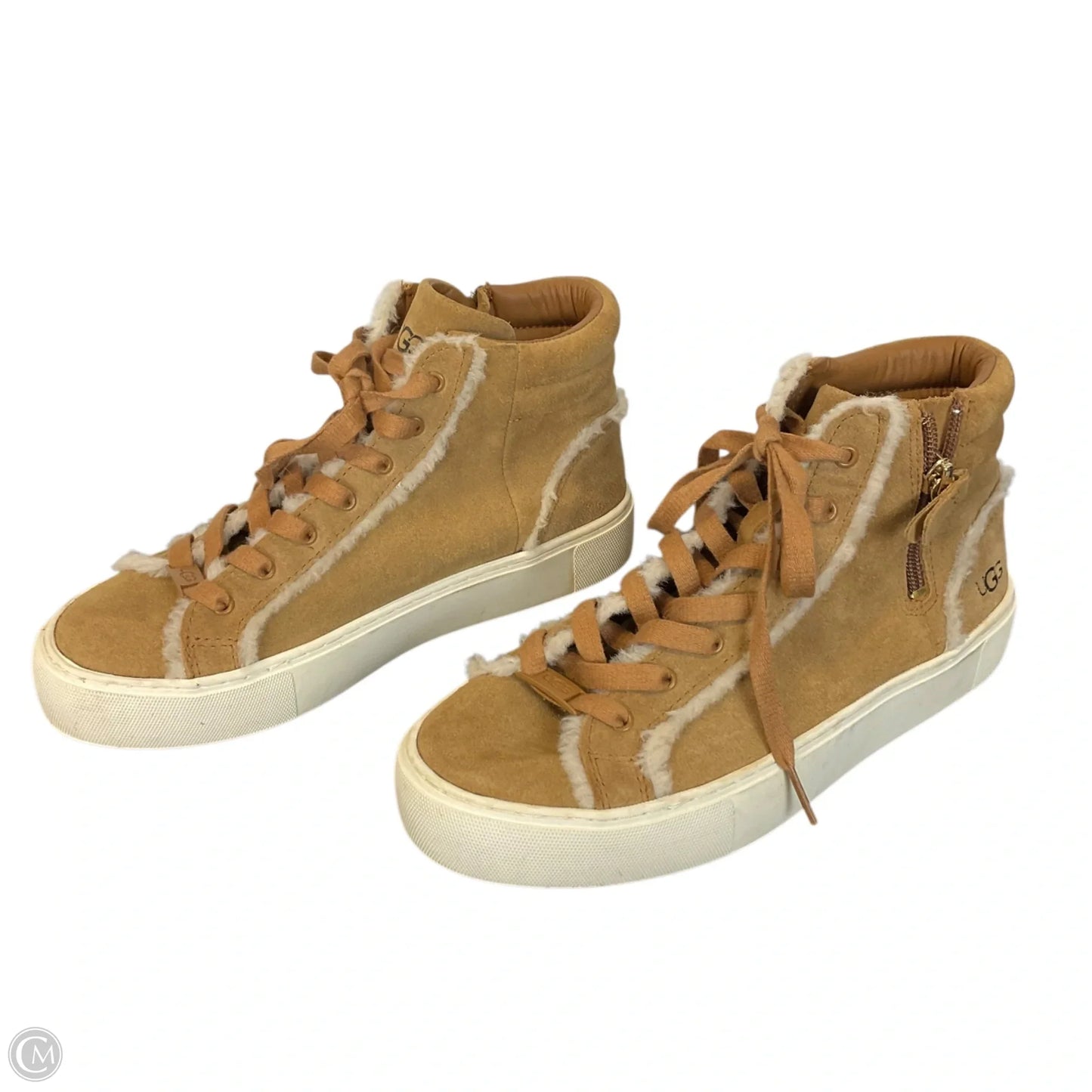 Shoes Designer By Ugg In Tan, Size: 7