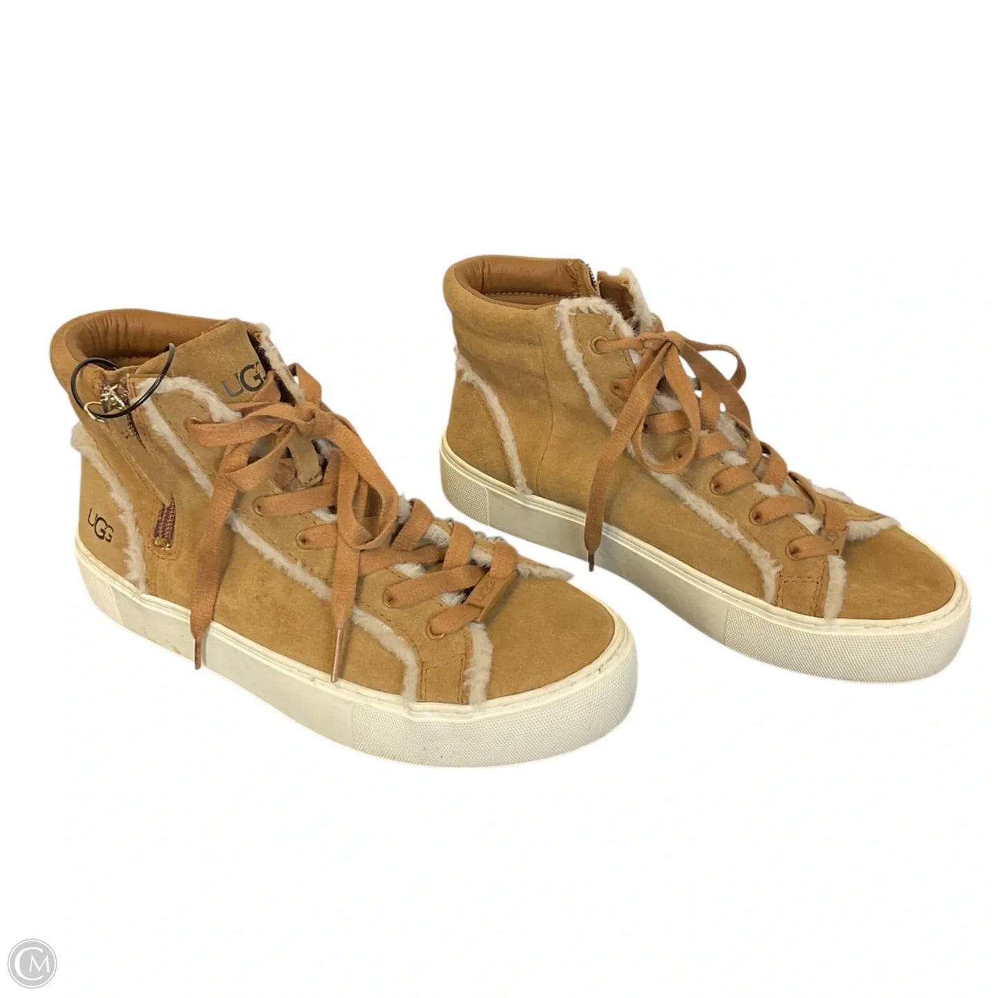 Shoes Designer By Ugg In Tan, Size: 7