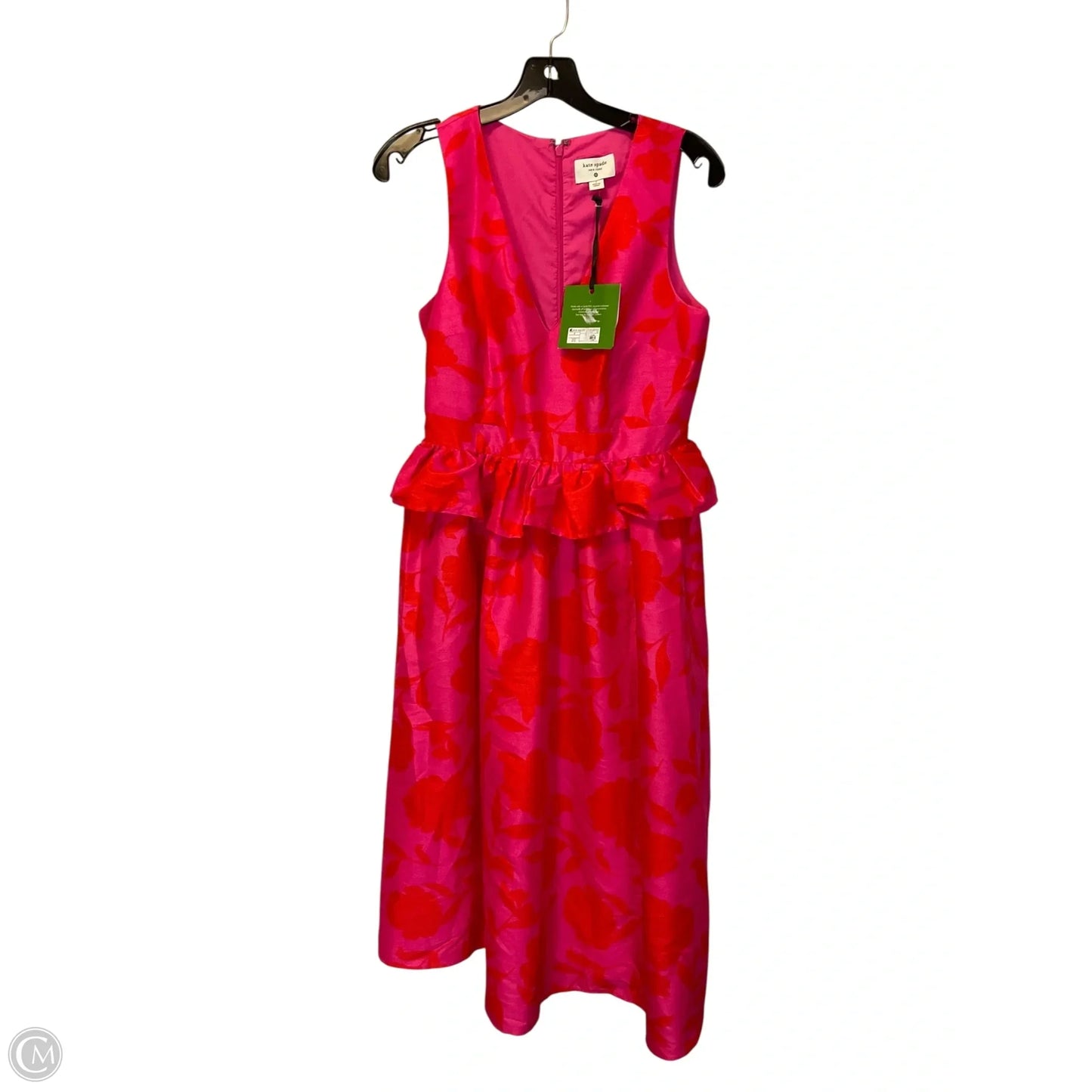 Dress Casual Midi By Target-designer In Pink & Red, Size: 6